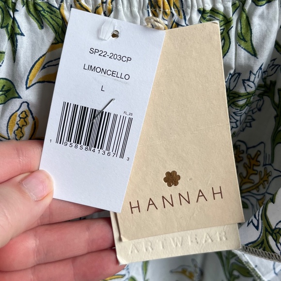 Hannah Artwear Annabella Floral Midi Dress Limoncello , 3 (Large) - NWT - Picture 6 of 7